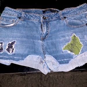 Womens jean shorts